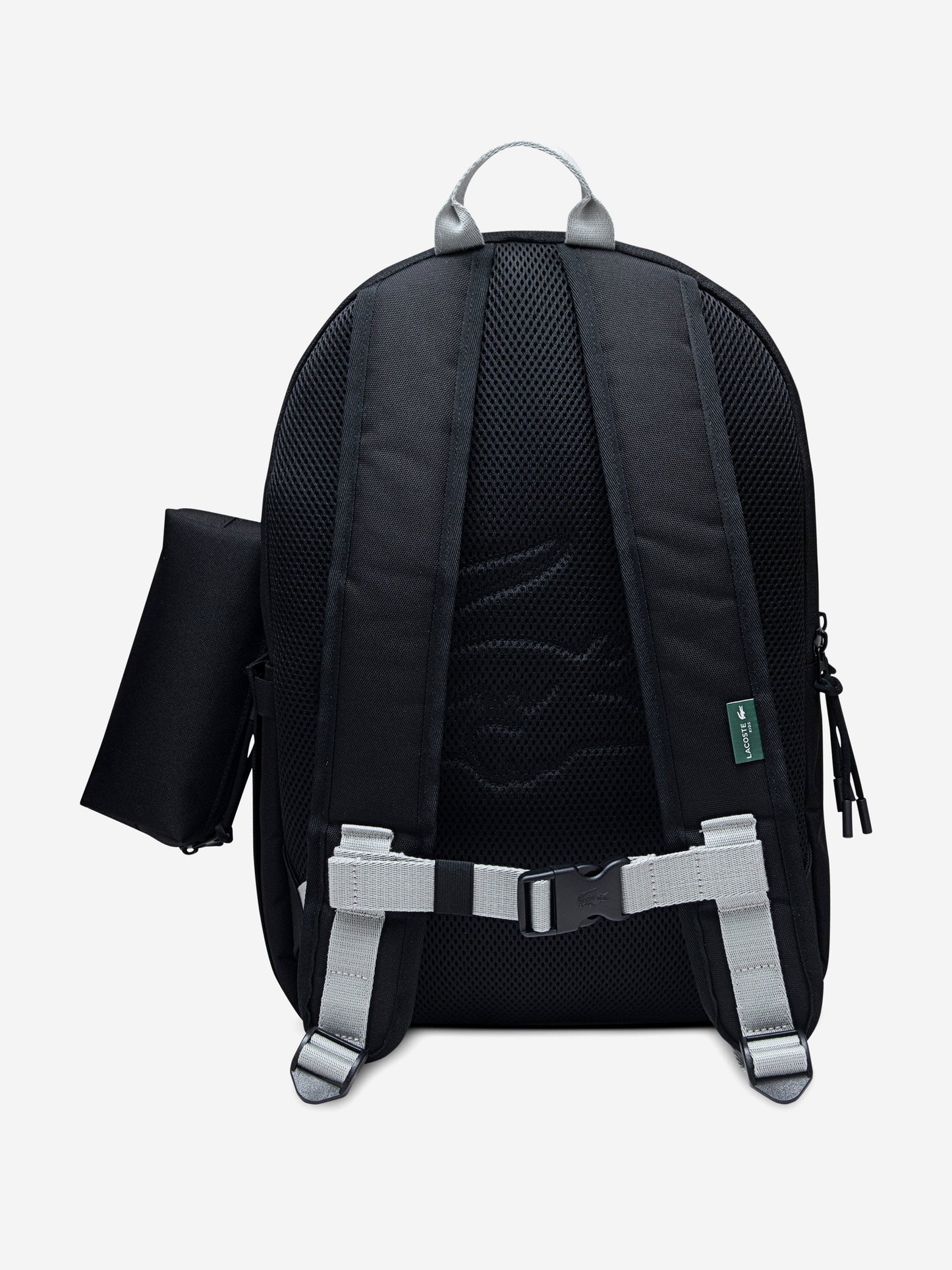 Lacoste Kids Backpack with Pencil Case in Black (43cm)