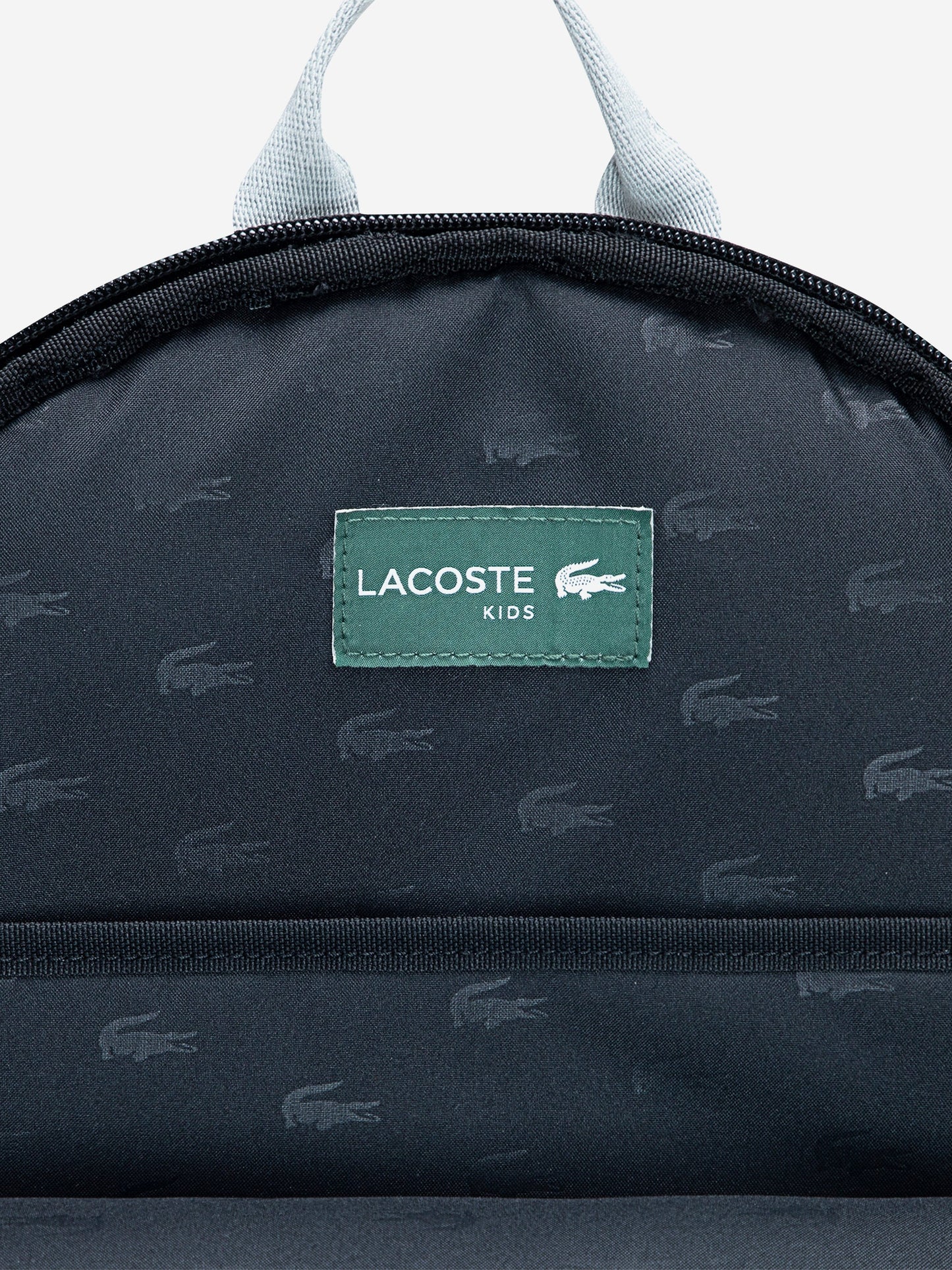 Lacoste Kids Backpack with Pencil Case in Black (43cm)