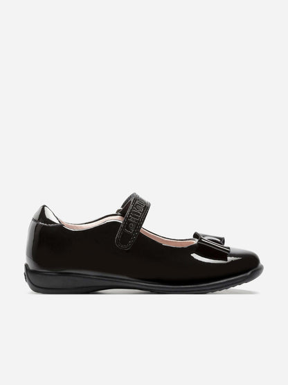 Lelli Kelly Girls Perrie Patent School Shoes in Black
