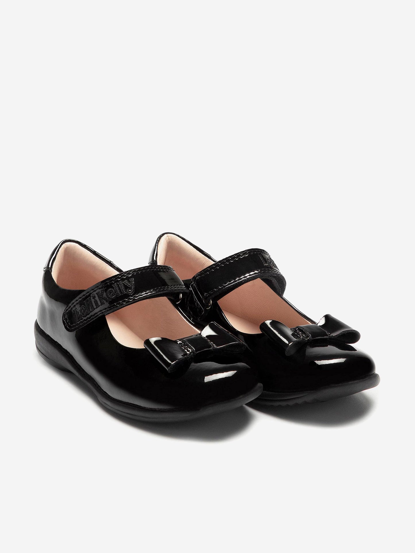 Lelli Kelly Girls Perrie Patent School Shoes in Black