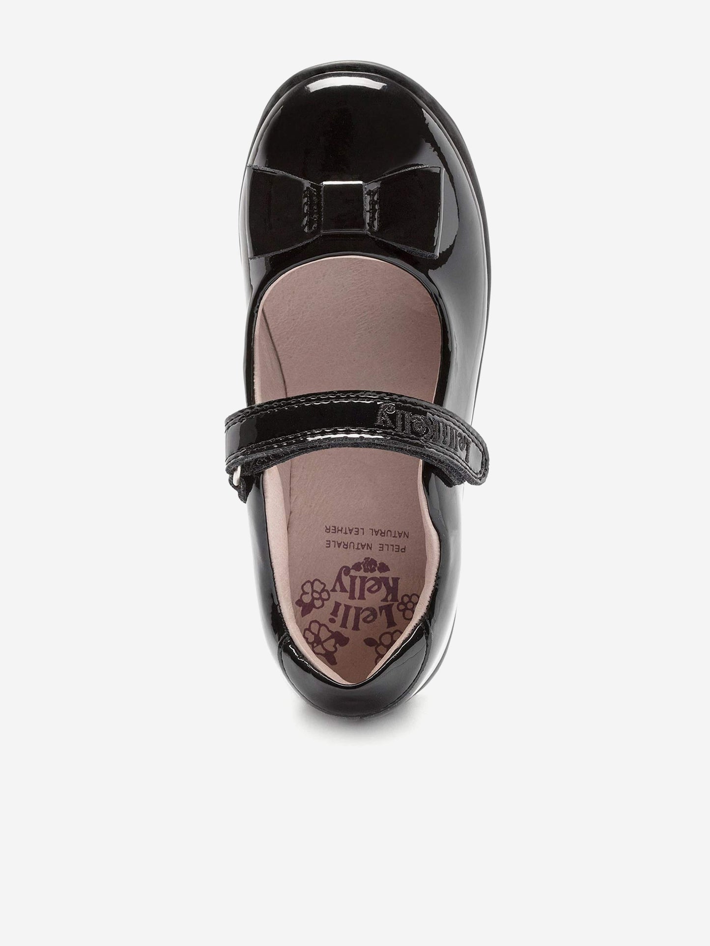 Lelli Kelly Girls Perrie Patent School Shoes in Black