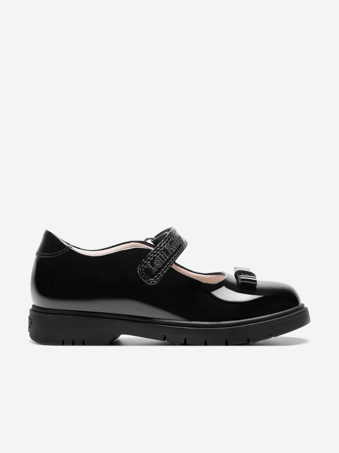 Lelli Kelly Girls Jolie Patent Bow School Shoes in Black