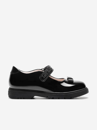 Lelli Kelly Girls Jolie Patent Bow School Shoes in Black
