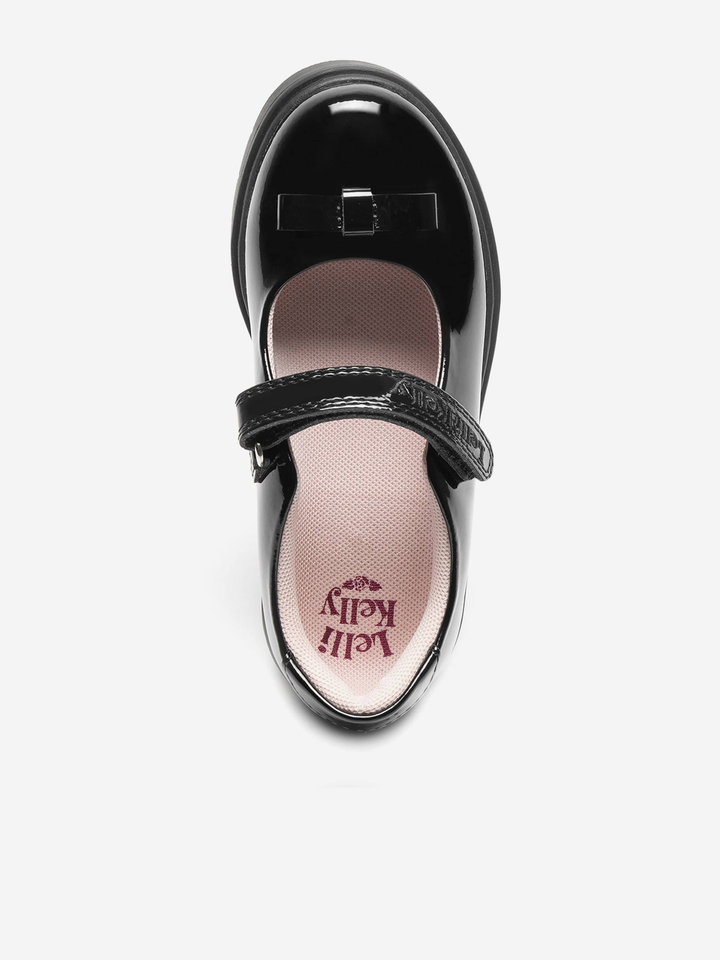 Lelli Kelly Girls Jolie Patent Bow School Shoes in Black