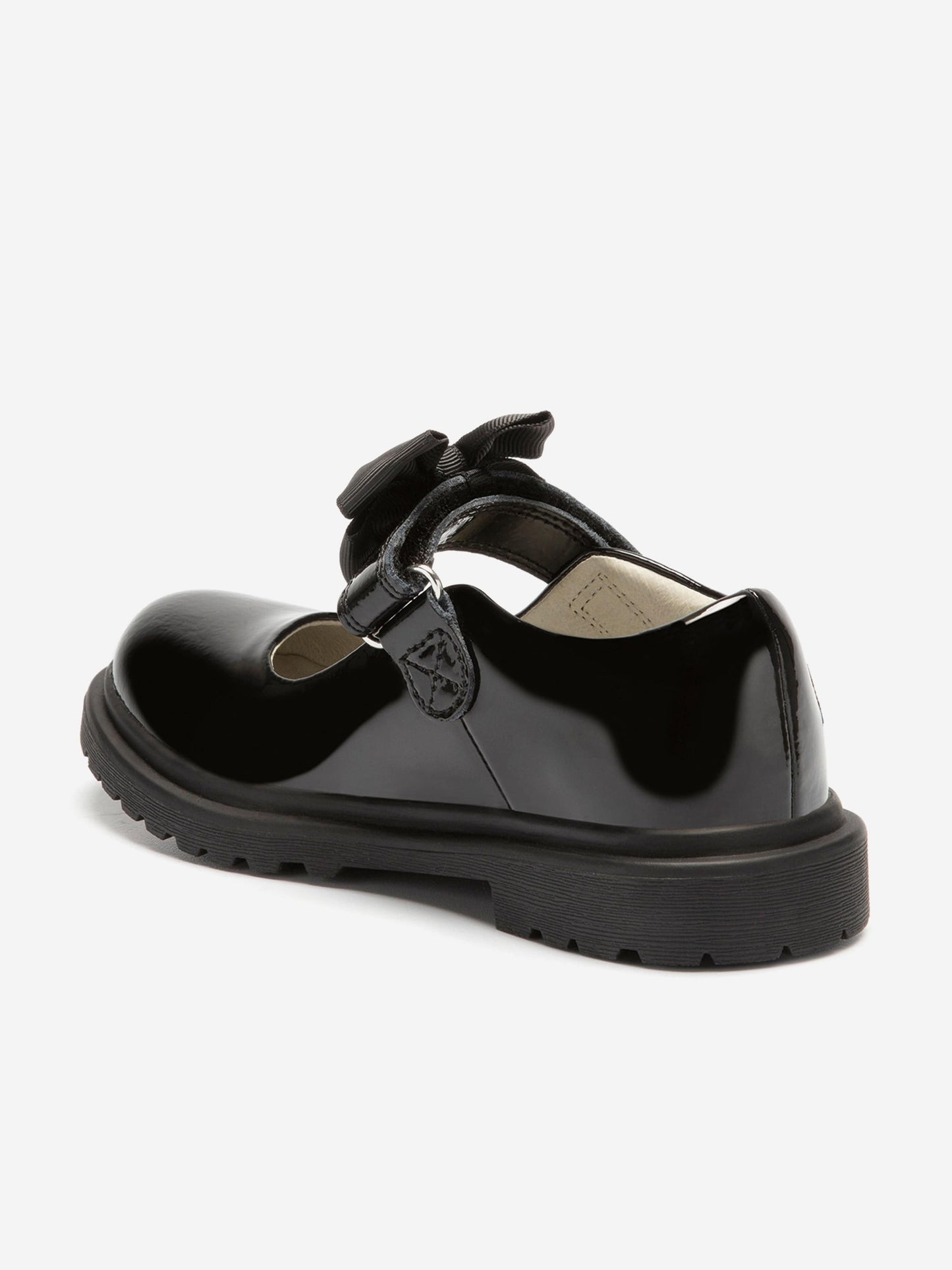 Lelli Kelly Girls Masie Bow Patent School Shoes in Black