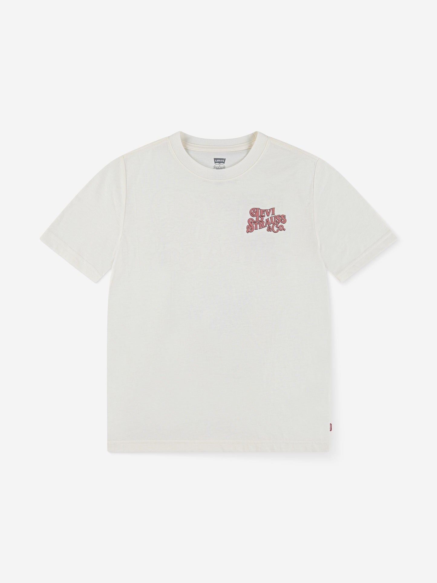 Levi's Boys Worn By Cowboys T-Shirt in Ivory