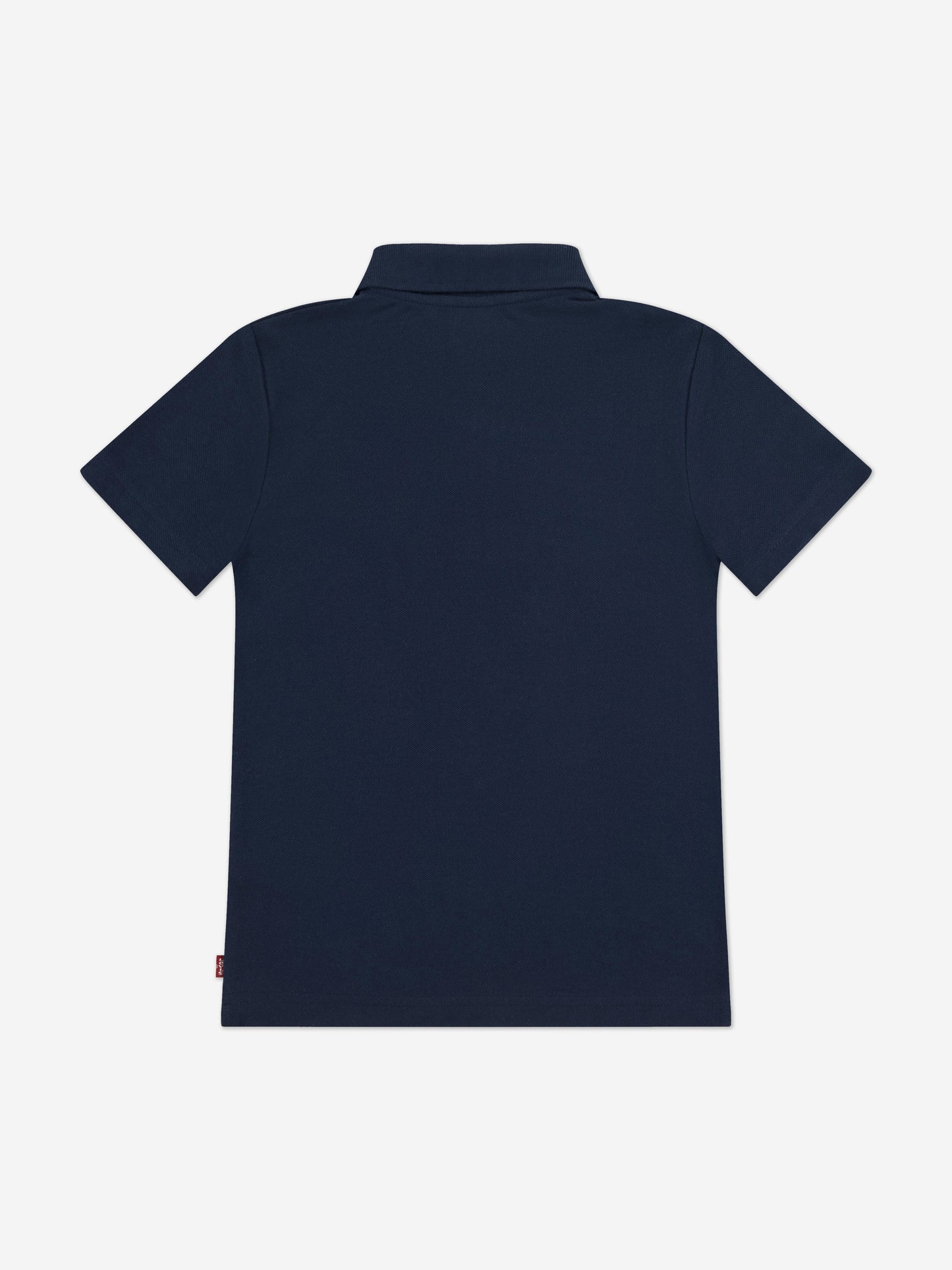 Levi's Boys Back Neck Tape Polo Shirt in Navy