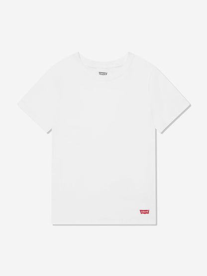Levi's Kids 2 Pack Crew Neck T-Shirt Set in White