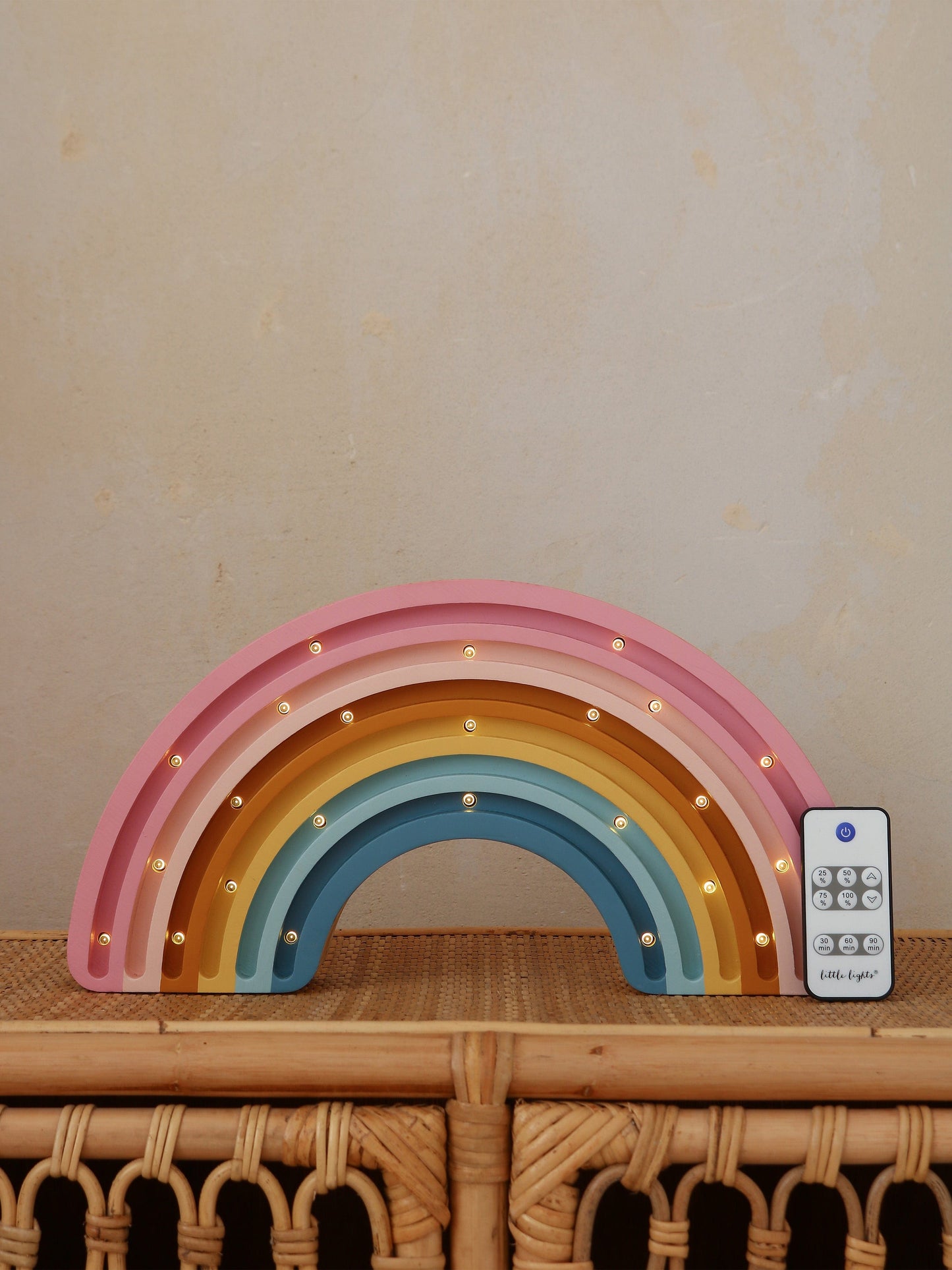 Little Lights Rainbow Lamp in Multicolour (19×37x5.5 cm)