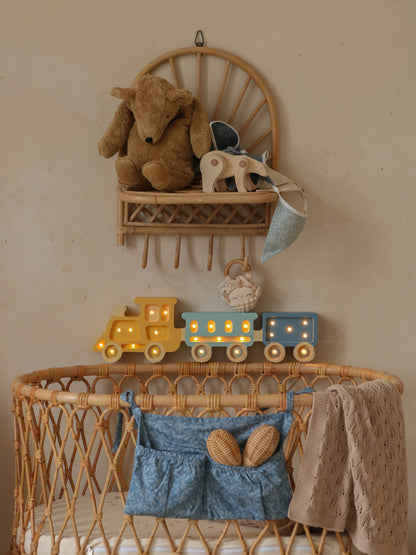 Little Lights Train Lamp in Yellow (16x56x5.5 cm)
