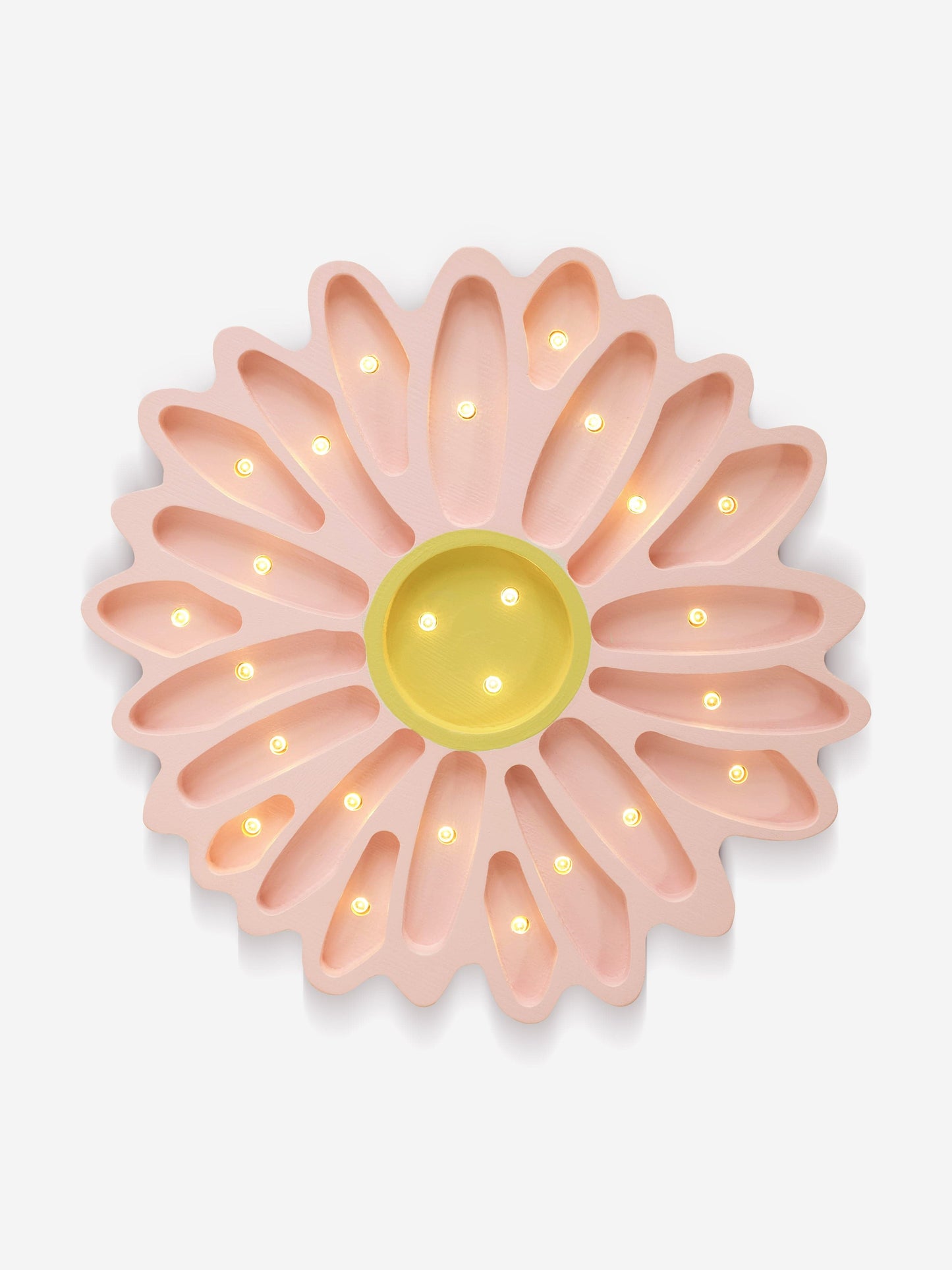 Little Lights Daisy Lamp in Pink (26.5x26.6x5.5cm)