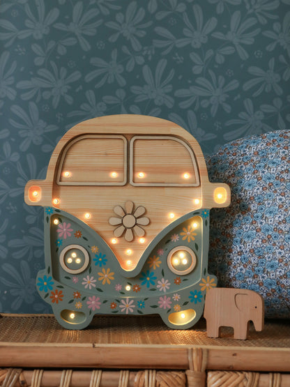 Little Lights Van Lamp in Blue (31×29x5.5 cm)