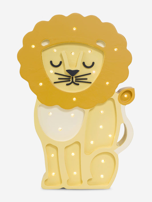 Little Lights Lion Lamp in Yellow (36x23.5x5.5 cm)