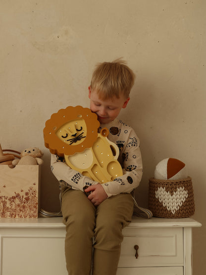 Little Lights Lion Lamp in Yellow (36x23.5x5.5 cm)