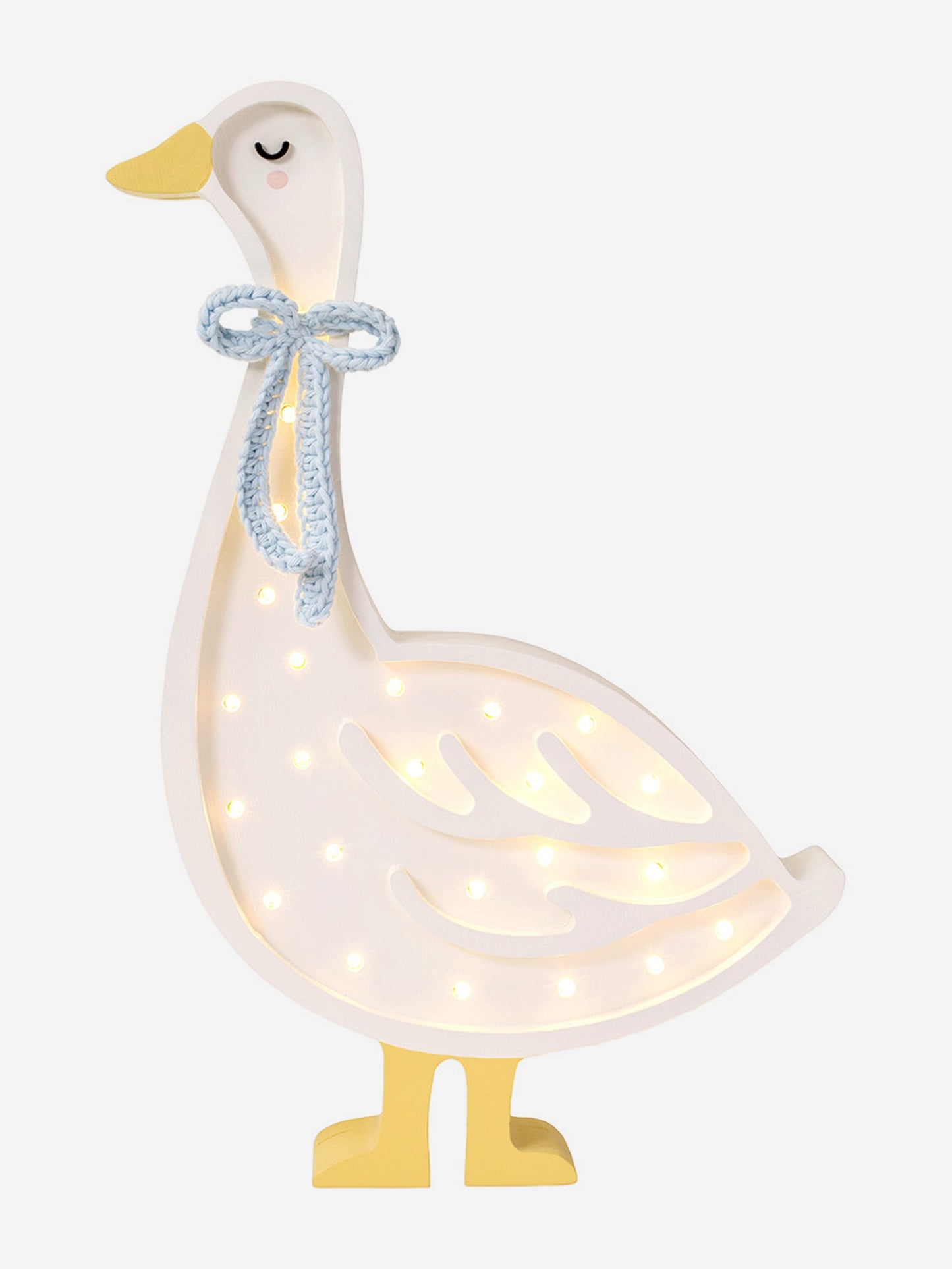 Little Lights Goose Lamp in White (39.5x24.5x5.5 cm)
