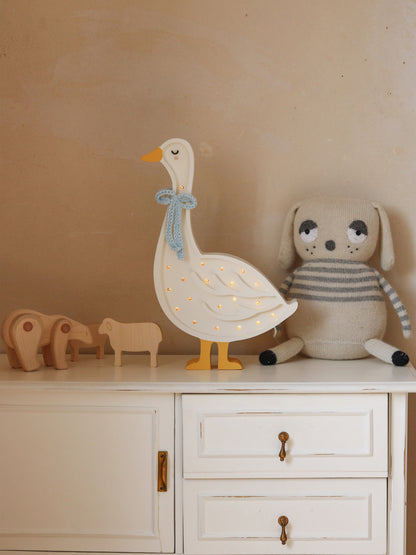 Little Lights Goose Lamp in White (39.5x24.5x5.5 cm)