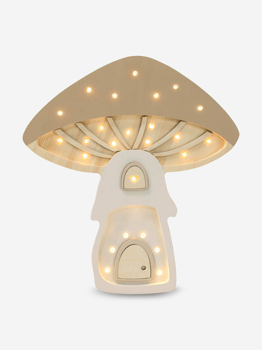 Little Lights Mushroom Lamp in Beige (31.5x29x5.5 cm)