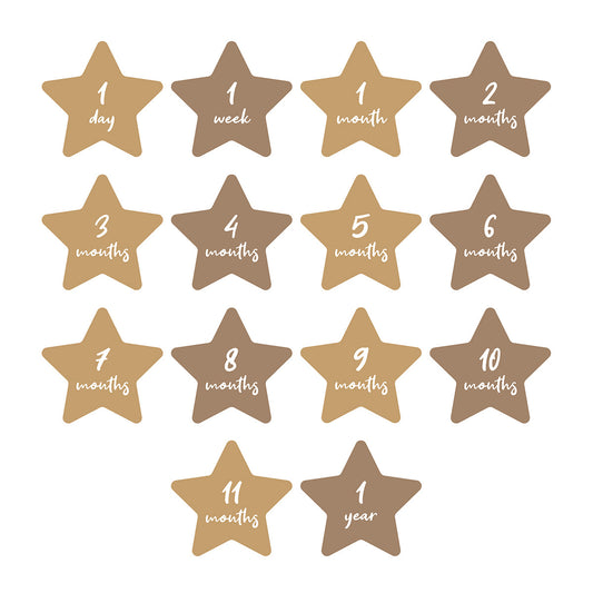 Lulujo - Single Muslin Swaddle & Cards Gift Set- Written In The Stars