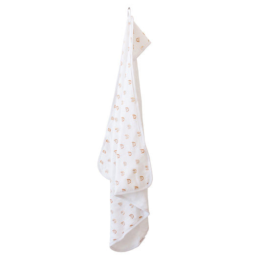 Lulujo - Hooded Towel - Rainbow