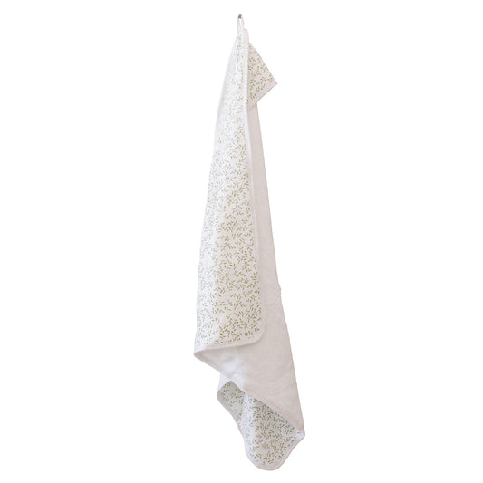 Lulujo - Hooded Towel - Greenery