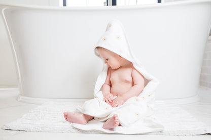 Lulujo - Hooded Towel - Daisies