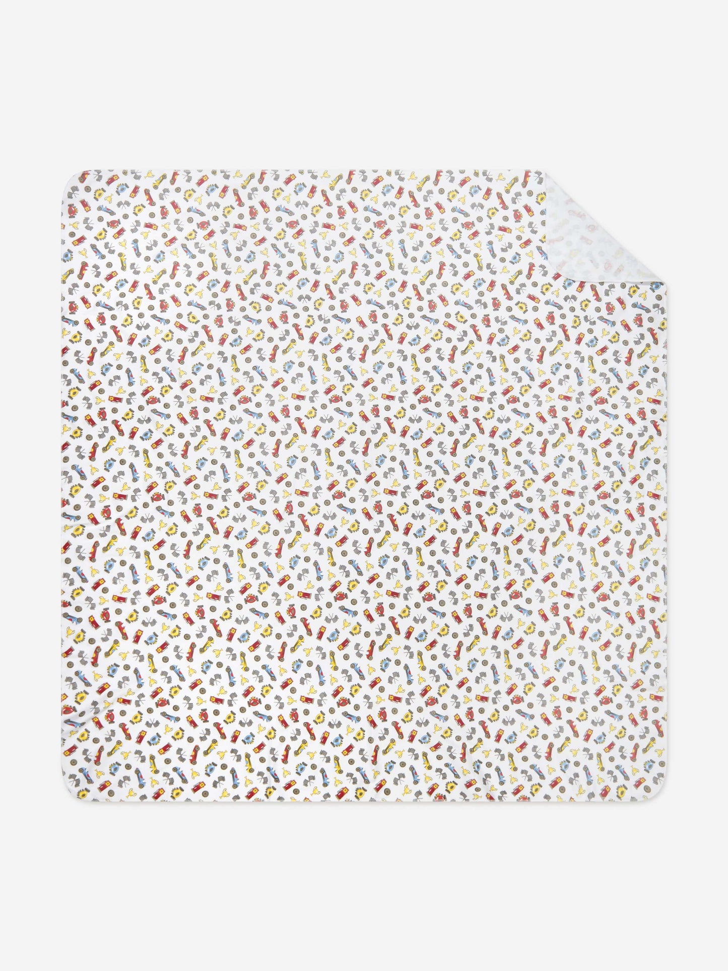 Magnolia Baby Baby Boys Grand Prix Swaddle Blanket in Multicolour