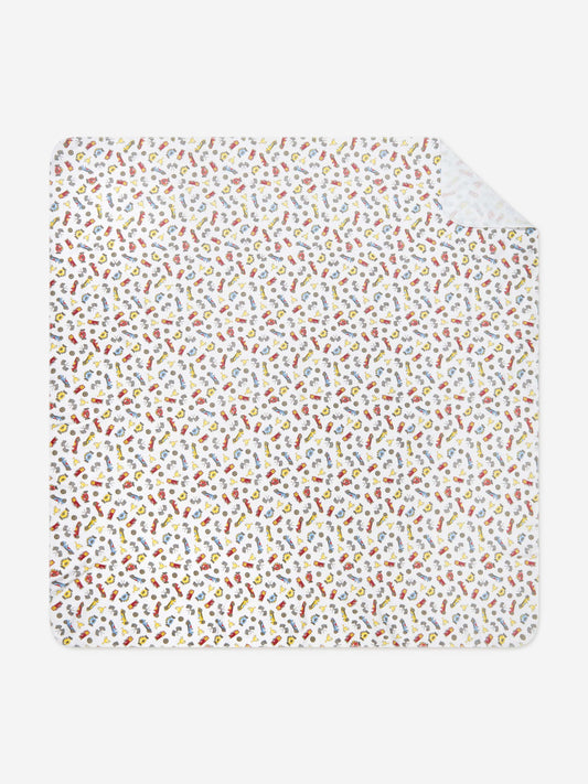 Magnolia Baby Baby Boys Grand Prix Swaddle Blanket in Multicolour