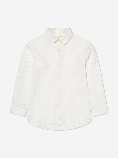 Maison Ava Boys Nash Suit in Ivory