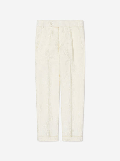 Maison Ava Boys Nash Suit in Ivory
