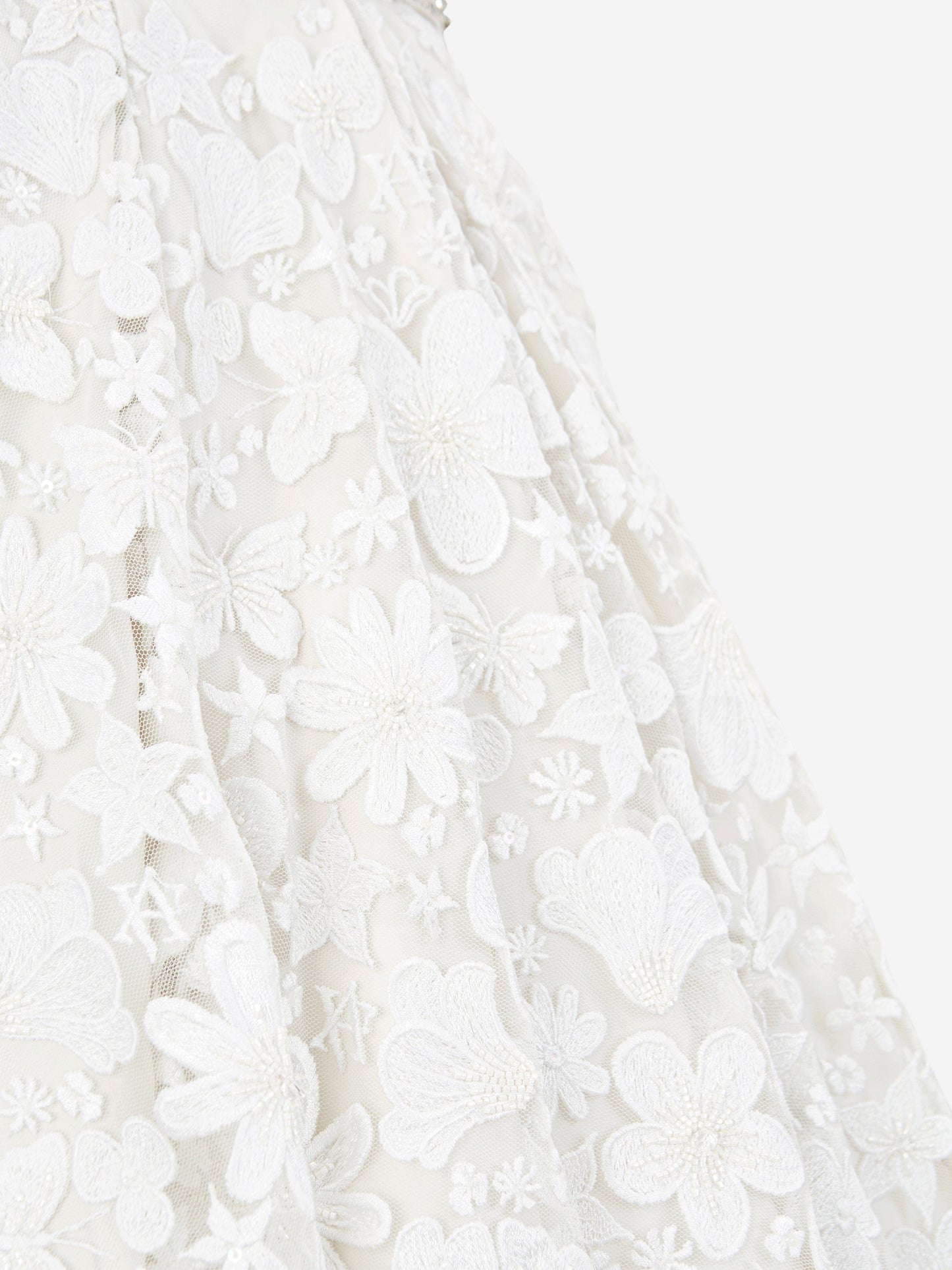Maison Ava Girls Ariel Occasion Dress in Ivory