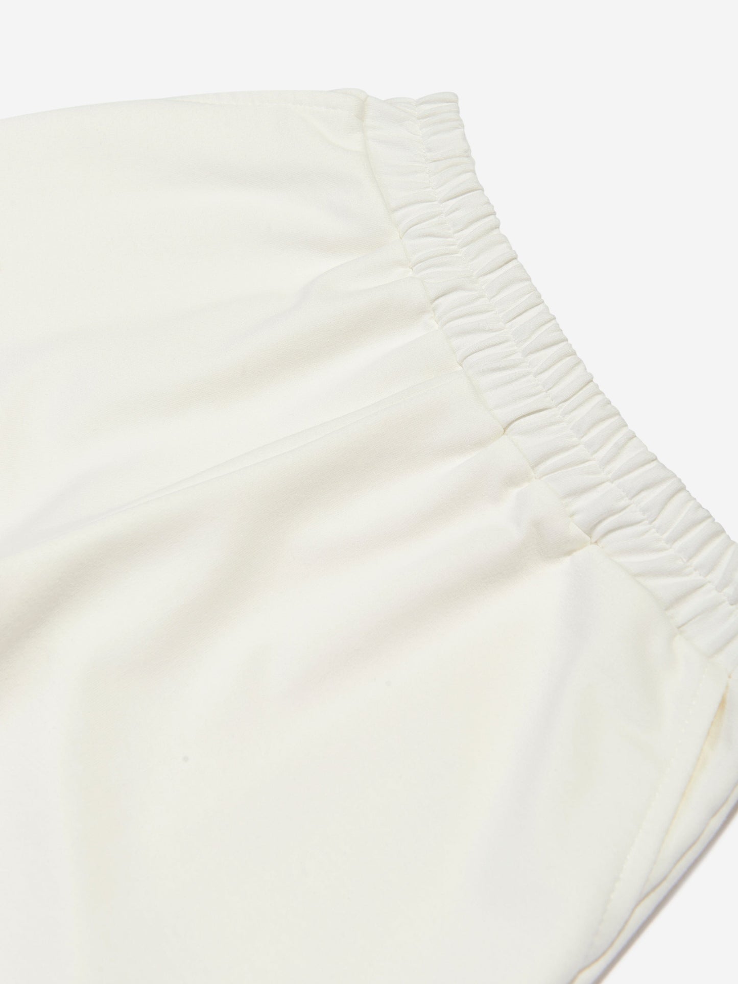 Mama Luma Girls Wide Leg Pants in White
