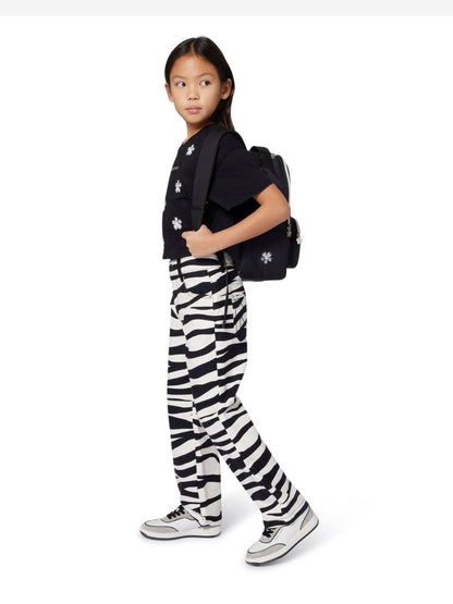 MARC JACOBS Kids Leather Logo Lace-Up Trainers in White