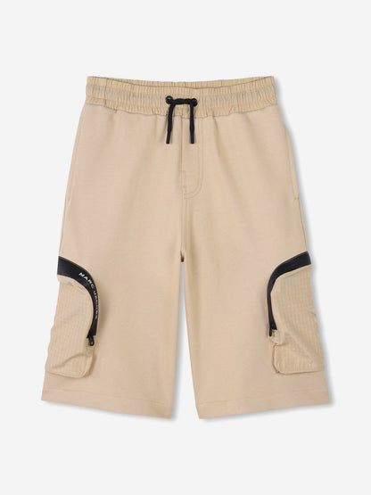 MARC JACOBS Boys Pocket Bermuda Shorts in Beige