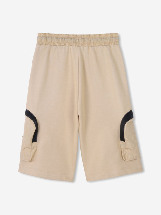 MARC JACOBS Boys Pocket Bermuda Shorts in Beige