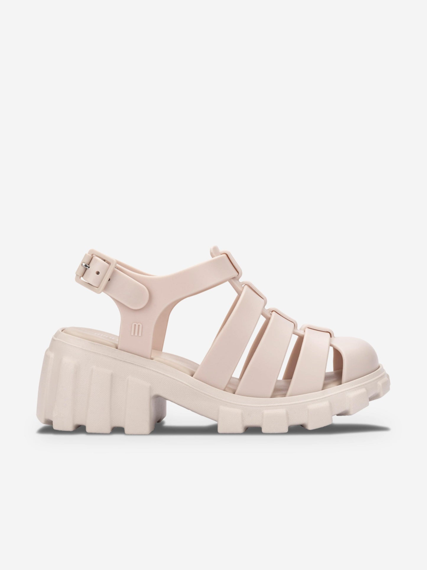 Mini Melissa Girls Megan Sandals in Ivory