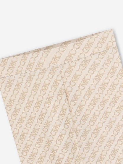 Michael Kors Girls Logo Leggingds in Ivory