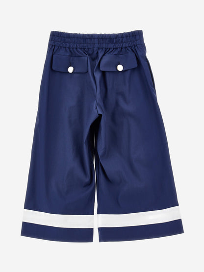 Monnalisa Girls Marina Trousers in Navy