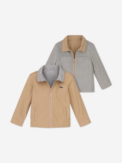 Mininio Boys 3 Piece Outfit Set in Beige