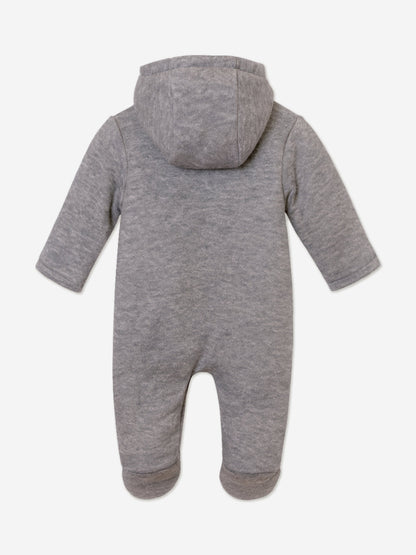 Mininio Baby Boys Pramsuit in Grey