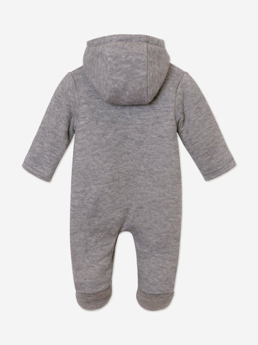 Mininio Baby Boys Pramsuit in Grey