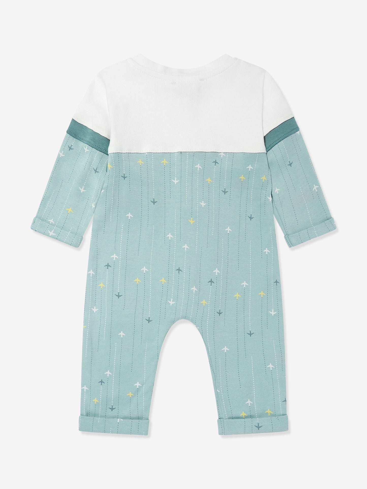 Mininio Baby Boys Knitted Overall in Green
