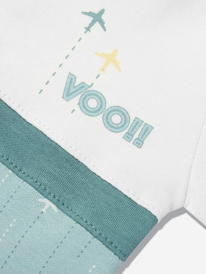 Mininio Baby Boys Knitted Overall in Green