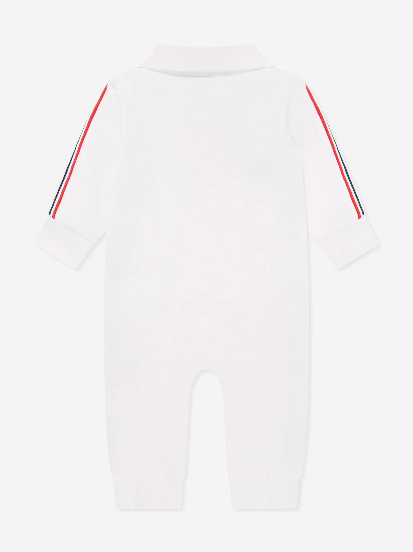 Moncler Enfant Baby Boys Logo Romper in Ivory