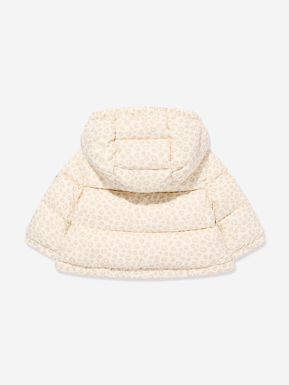 Moncler Enfant Baby Girls Down Padded Tessa Jacket in Beige