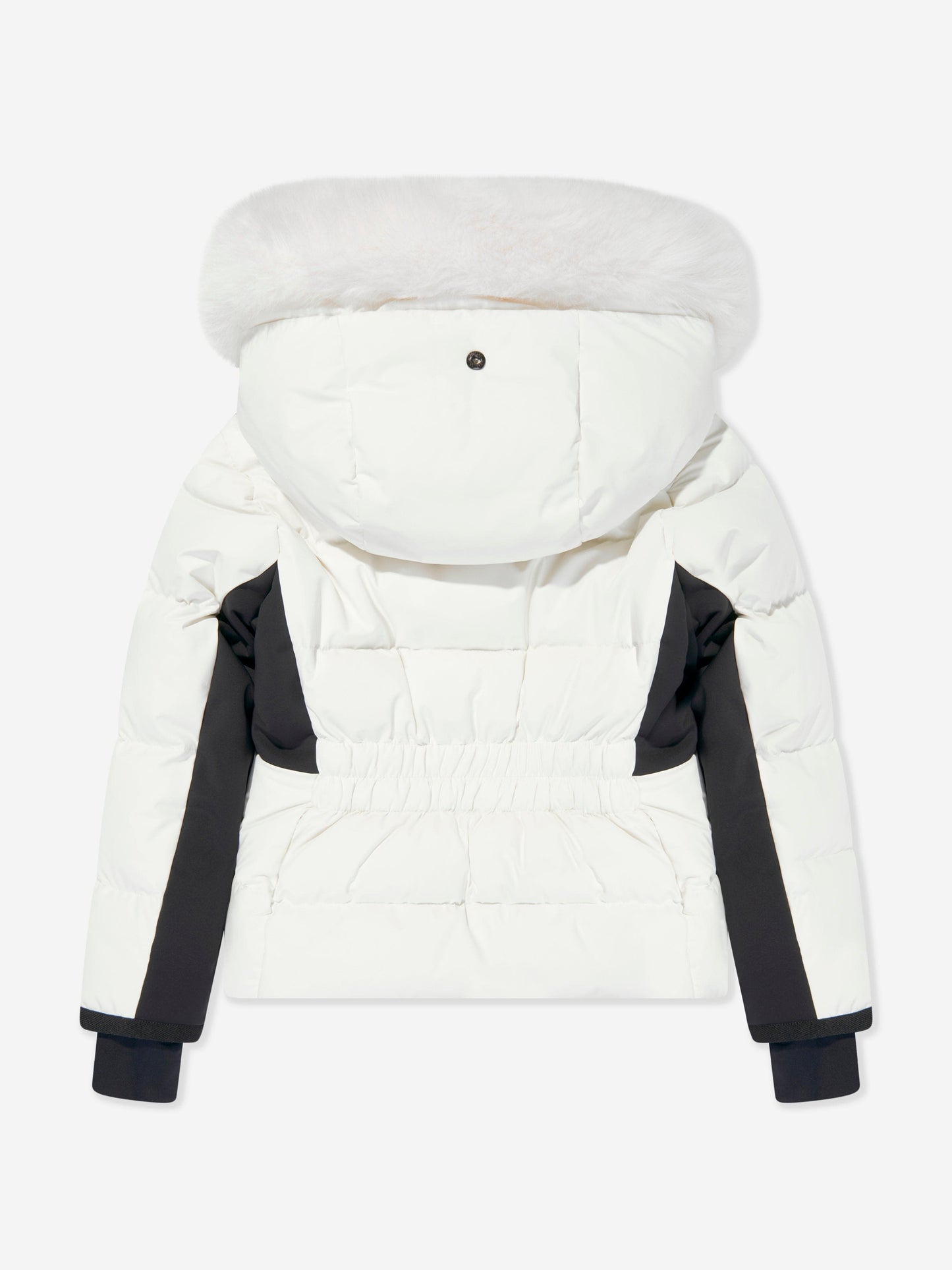 Moncler Enfant Girls Grenoble Down Padded New Guyane Jacket in White