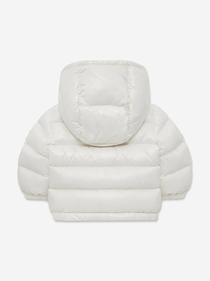 Moncler Enfant Baby Boys Down Padded New Aubert Jacket in White