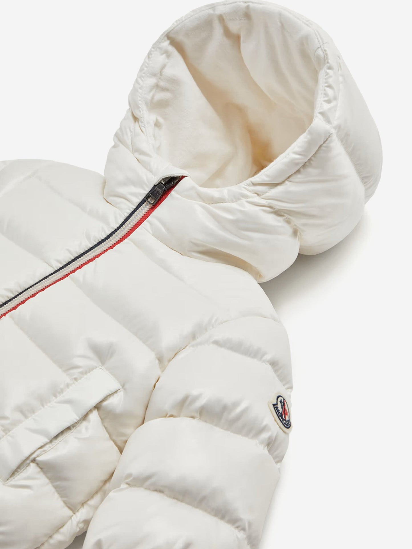 Moncler Enfant Baby Boys Down Padded New Aubert Jacket in White