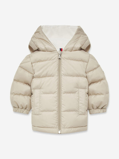 Moncler Enfant Baby Boys Down Padded Najan Jacket in Beige