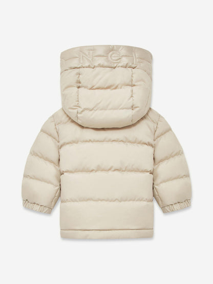 Moncler Enfant Baby Boys Down Padded Najan Jacket in Beige