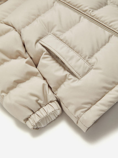 Moncler Enfant Baby Boys Down Padded Najan Jacket in Beige